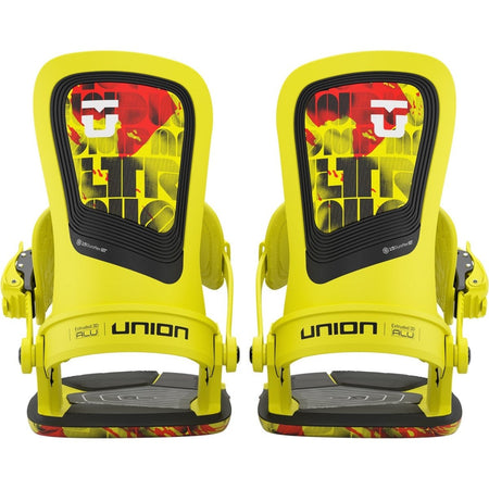 Union Ultra Snowboard Bindings Mens 2026 Hype Yellow - Elevation107