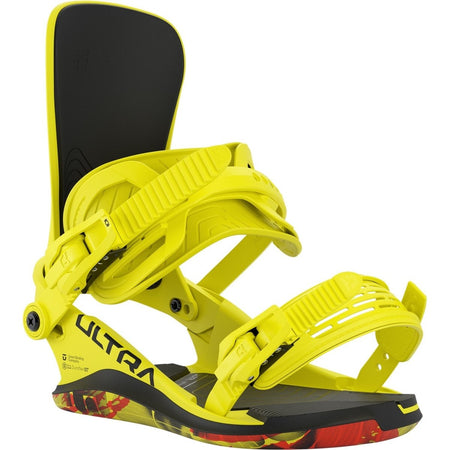 Union Ultra Snowboard Bindings Mens 2026 Hype Yellow - Elevation107