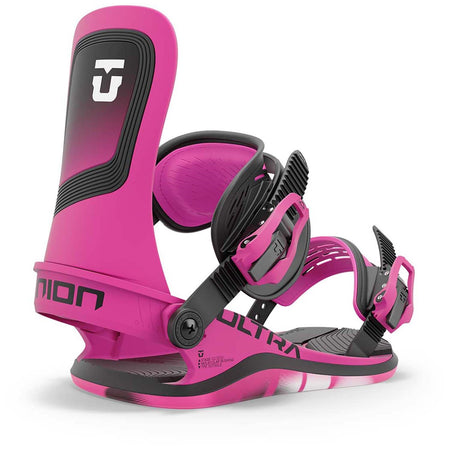 Union Ultra Snowboard Bindings Womens 2025 Hot Pink - Elevation107