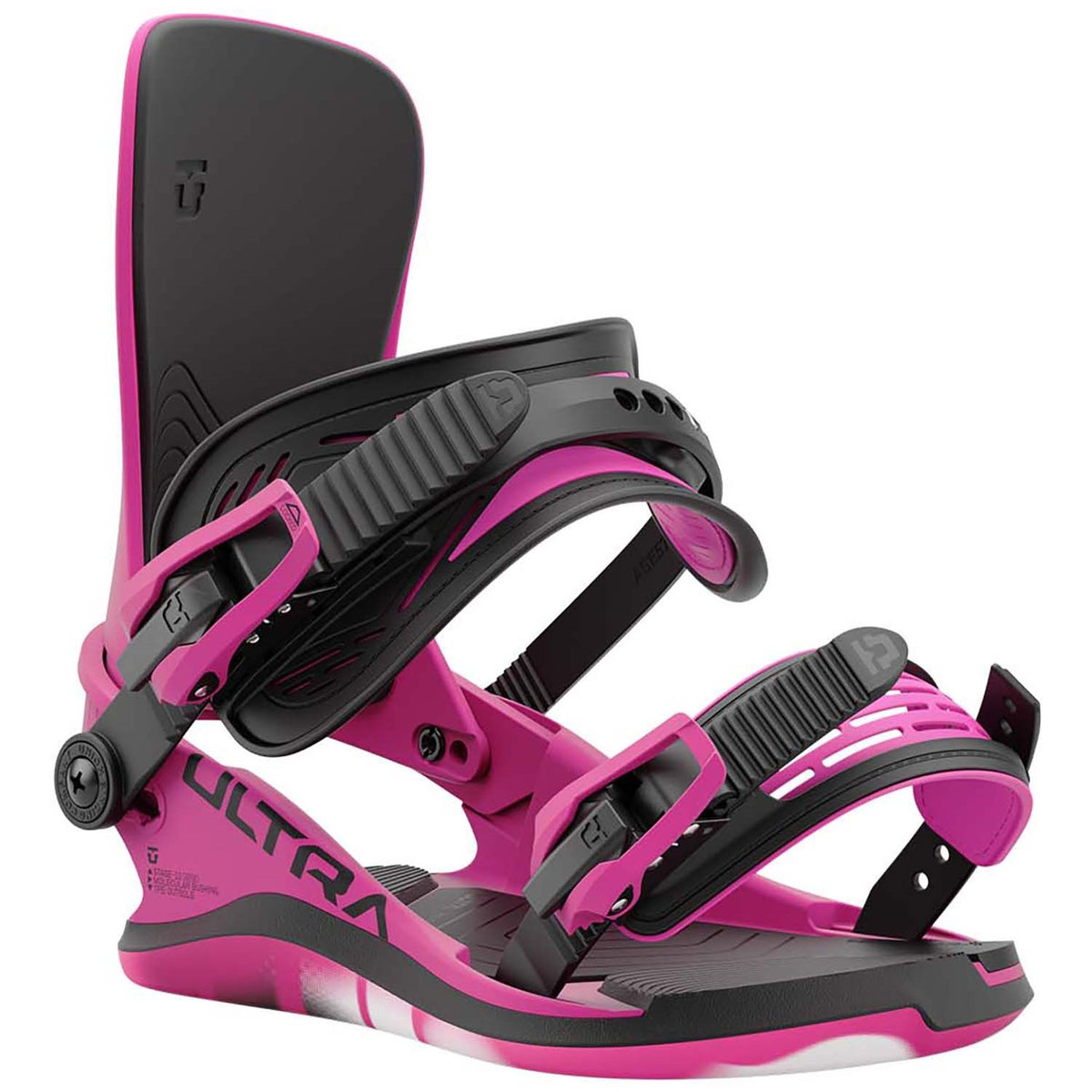 Union Ultra Snowboard Bindings Womens 2025 Hot Pink - Elevation107