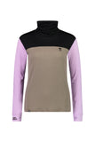 Mons Royale Yotei BF High Neck Long Sleeve Womens 2023 Orchid Dawn