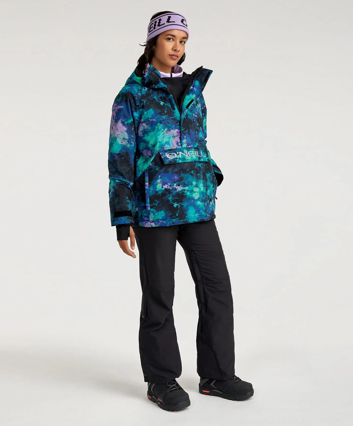 ONeill Originals Anorak Jacket Womens Blue Outer Space - Elevation107