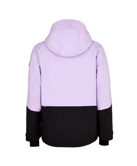 ONeill Originals Anorak Jacket Womens Purple Rose Colour Black - Elevation107