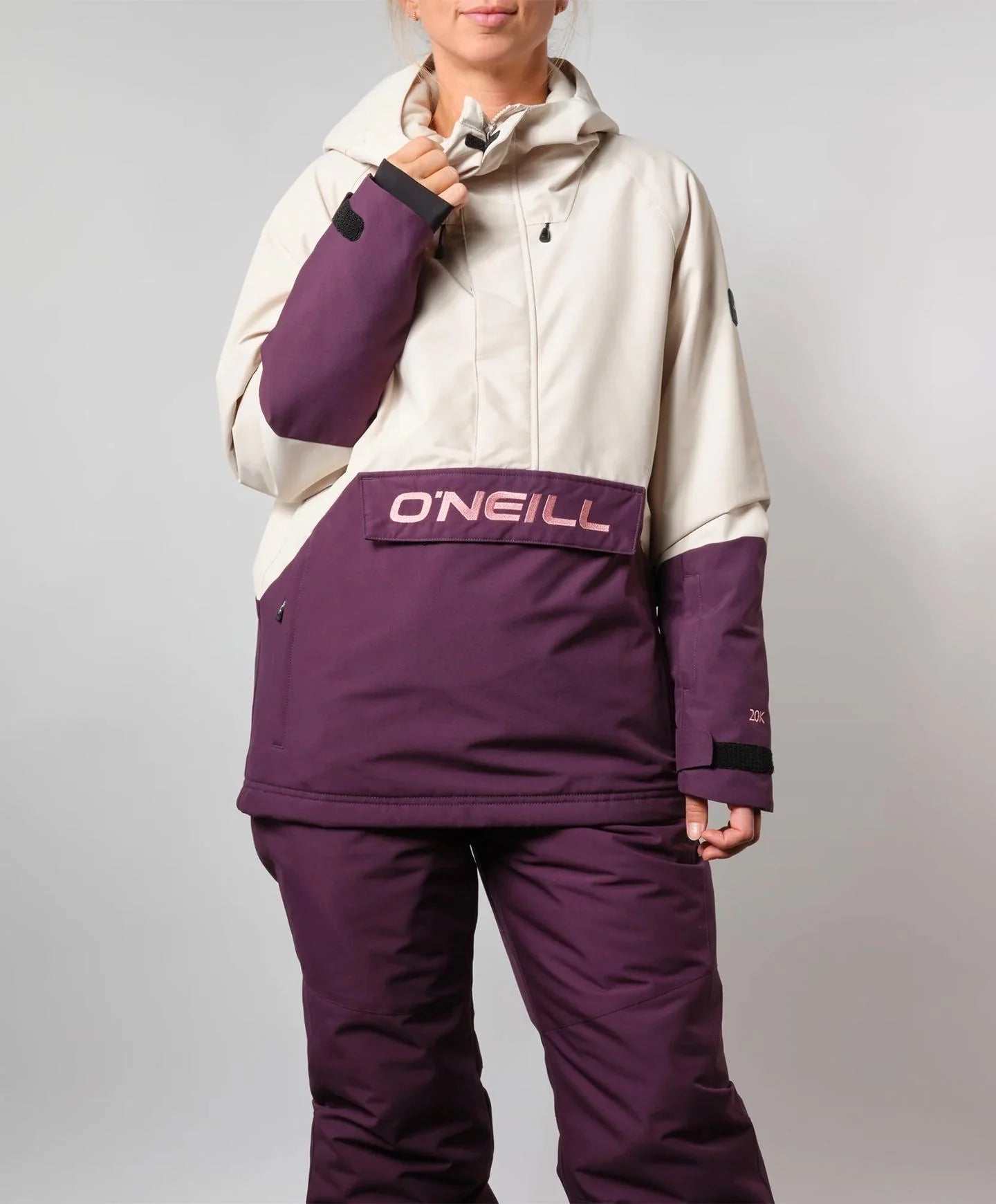 ONeill Originals Anorak Snow Jacket Womens 2025 Atmosphere - Elevation107