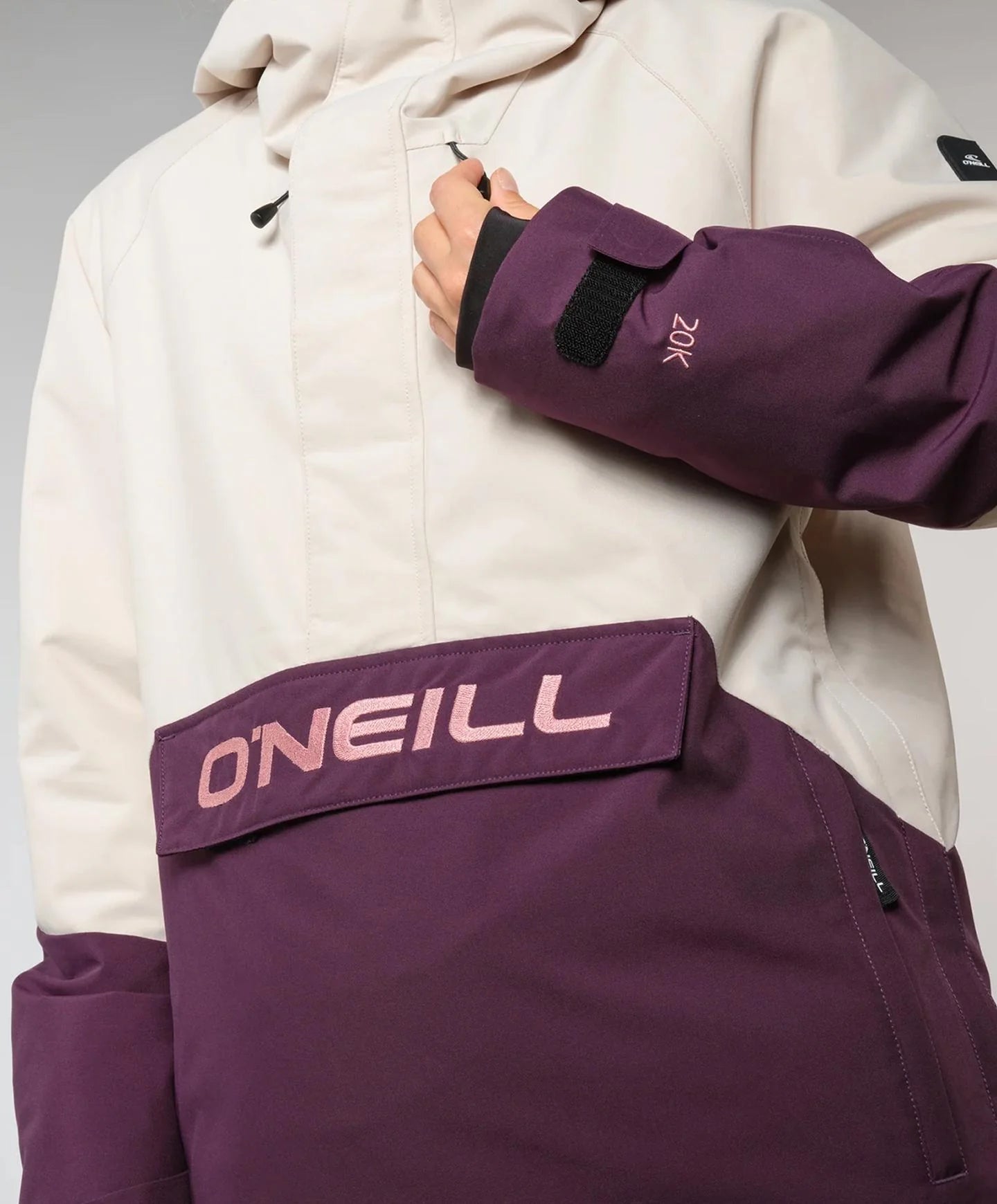 ONeill Originals Anorak Snow Jacket Womens 2025 Atmosphere - Elevation107