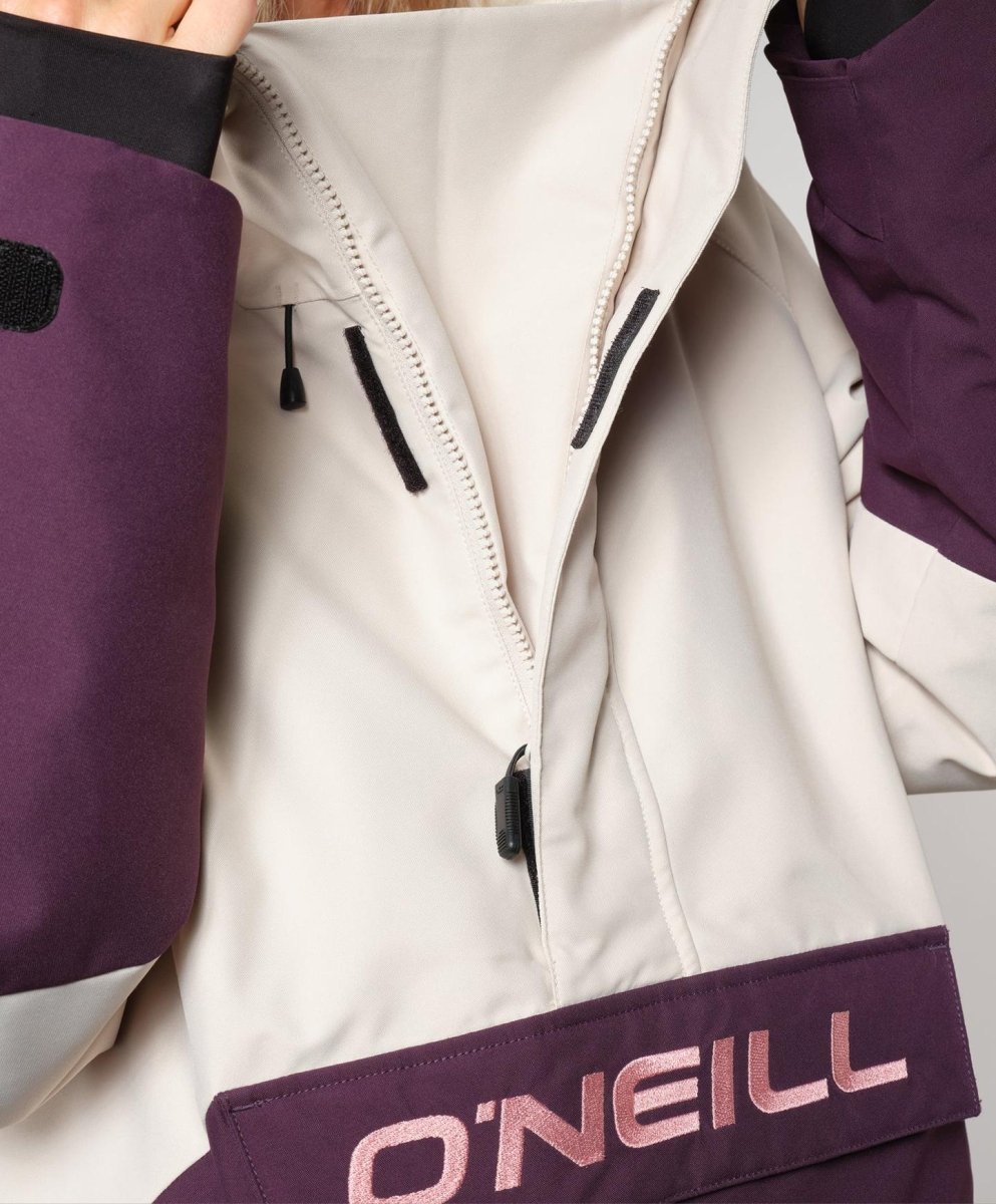 ONeill Originals Anorak Snow Jacket Womens 2025 Atmosphere - Elevation107
