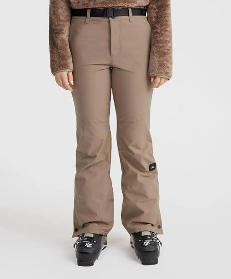 ONeill Star Slim Snow Pants Womens 2025 Concrete - Elevation107