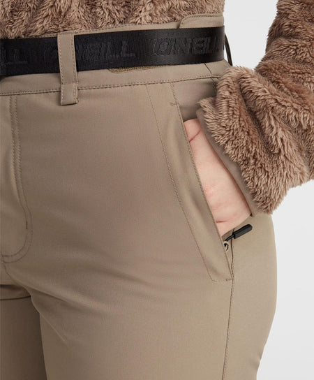 ONeill Star Slim Snow Pants Womens 2025 Concrete - Elevation107