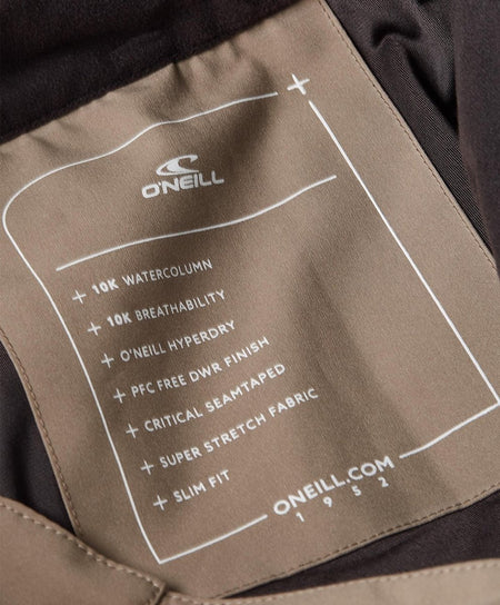 ONeill Star Slim Snow Pants Womens 2025 Concrete - Elevation107