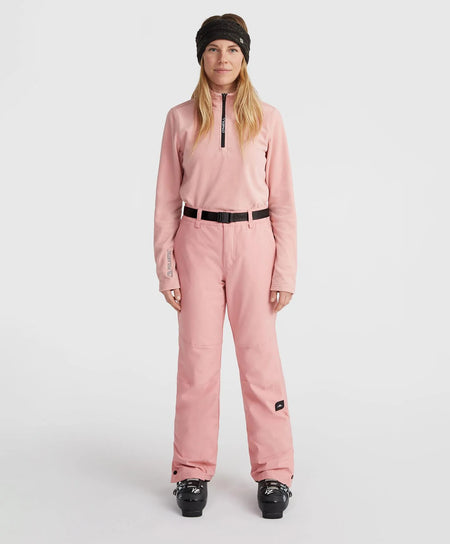 ONeill Star Slim Snow Pants Womens 2025 Genuine Pink - Elevation107