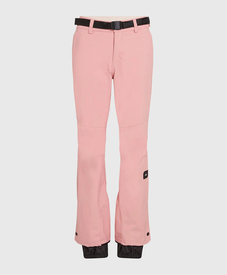 ONeill Star Slim Snow Pants Womens 2025 Genuine Pink - Elevation107