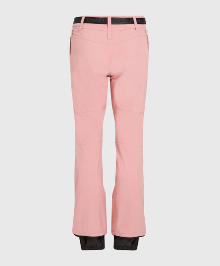 ONeill Star Slim Snow Pants Womens 2025 Genuine Pink - Elevation107