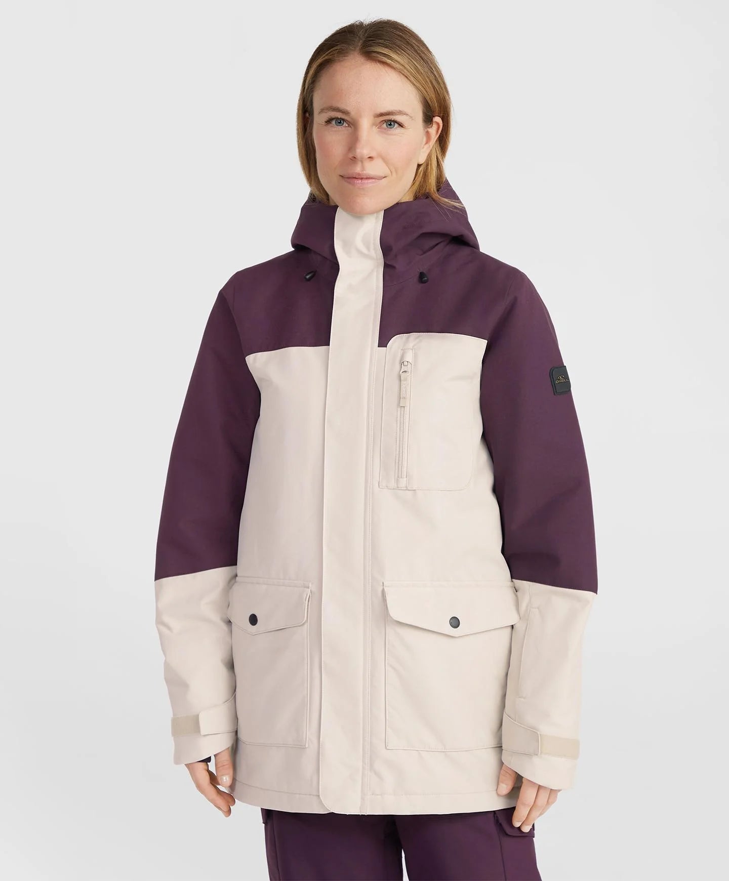 ONeill Utiliy Hybrid Snow Jacket Womens 2025 Atmosphere - Elevation107