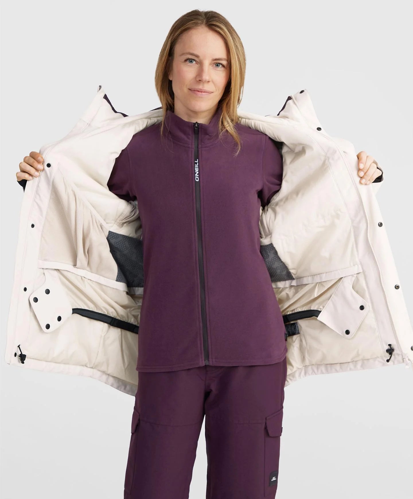 ONeill Utiliy Hybrid Snow Jacket Womens 2025 Atmosphere - Elevation107