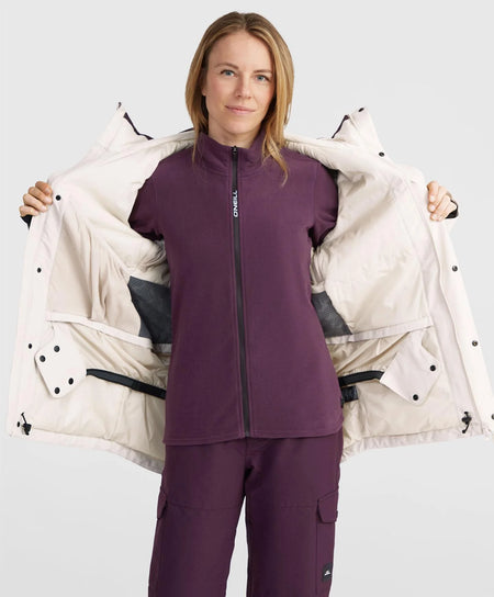 ONeill Utiliy Hybrid Snow Jacket Womens 2025 Atmosphere - Elevation107
