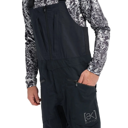 Burton [AK] Freebird GORE - TEX Mens Bib Pants Black - Elevation107