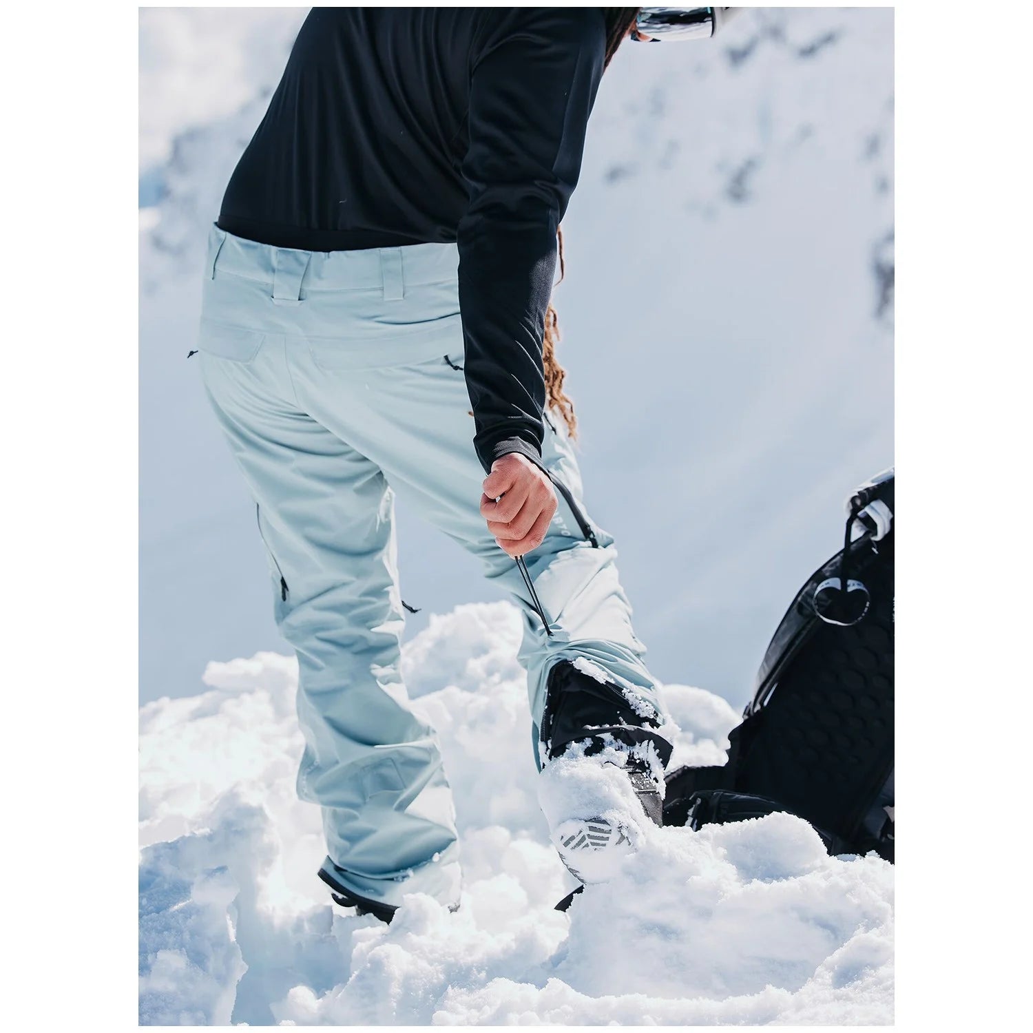 Burton [AK] Swash GORE - TEX Mens Pants Petrol Green - Elevation107