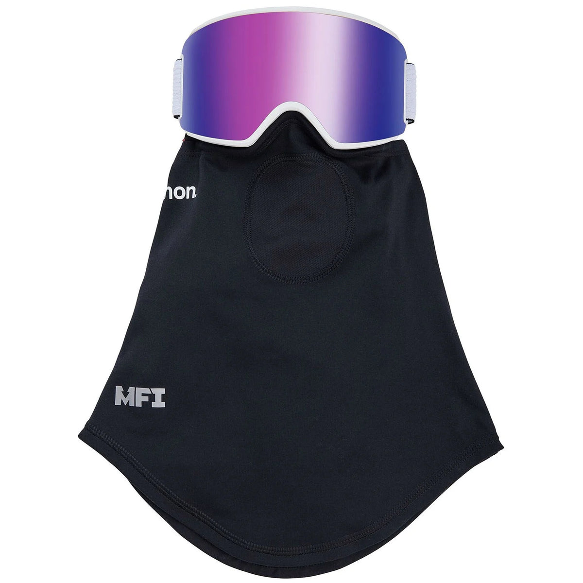 Anon WM3 Goggles & MFI Face Mask & Spare Lens White / Perceive Variable Violet Lens - Elevation107