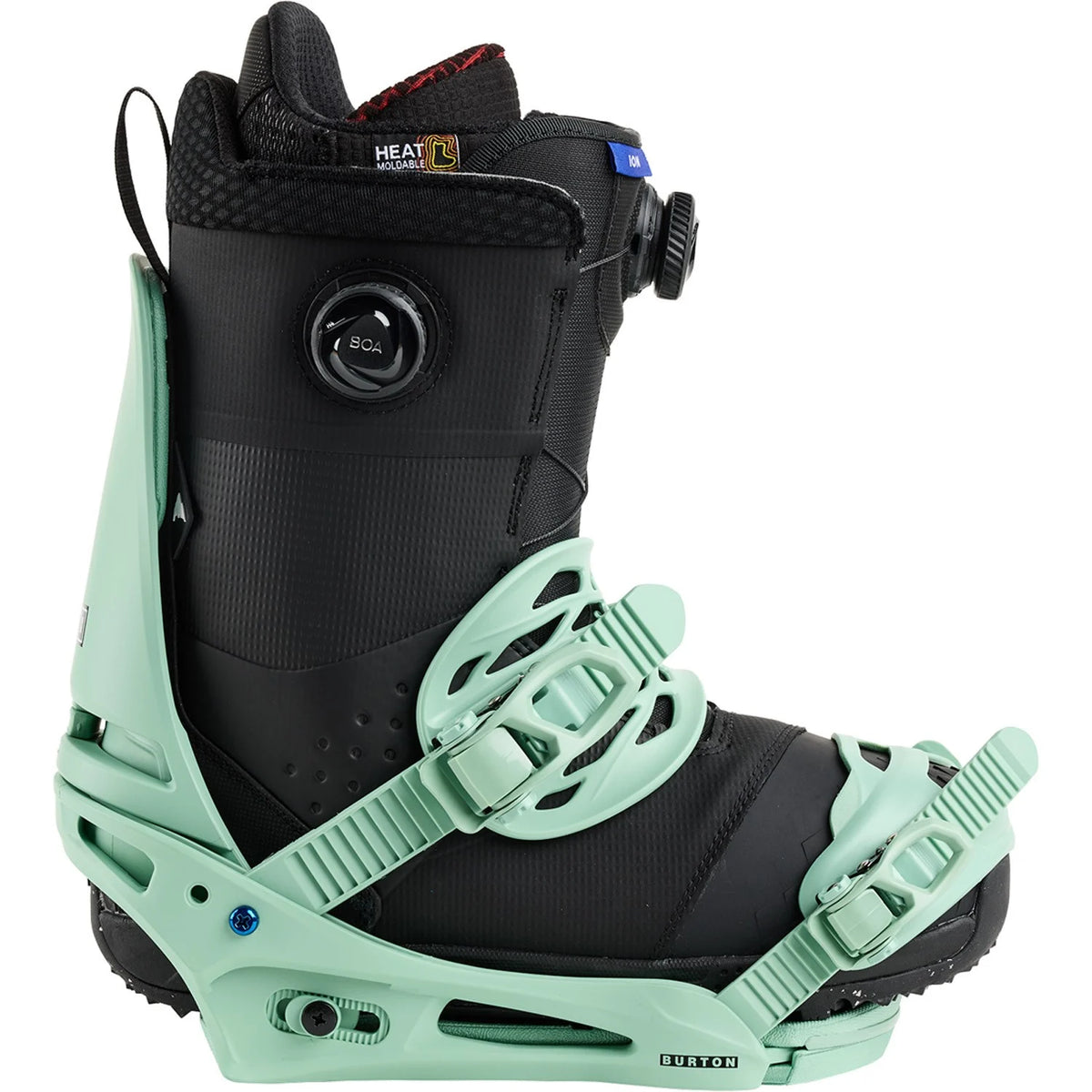 Burton Cartel X Re:Flex Snowboard Bindings Mens 2026 Soft Sage - Elevation107