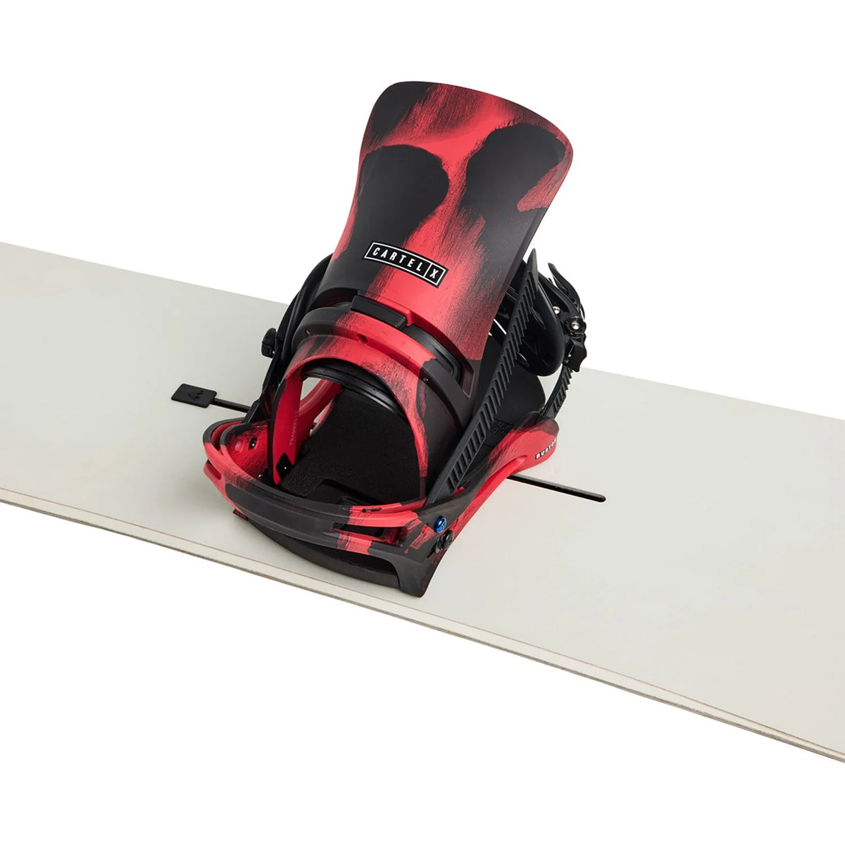 Burton Cartel X Re:Flex Snowboard Bindings Mens 2026 Black / Red - Elevation107