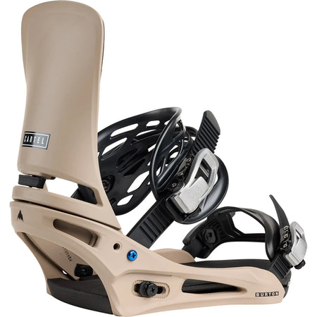 Burton Cartel Re:Flex Snowboard Bindings Mens 2026 Summit Taupe - Elevation107