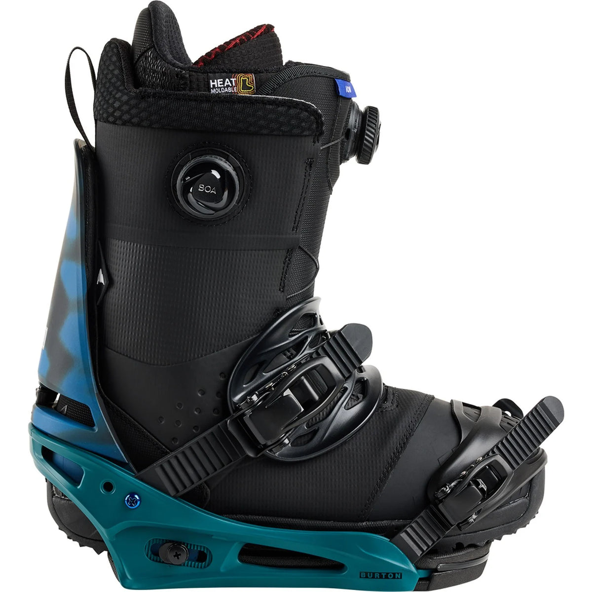 Burton Cartel Re:Flex Snowboard Bindings Mens 2026 Evergreen Shatter - Elevation107