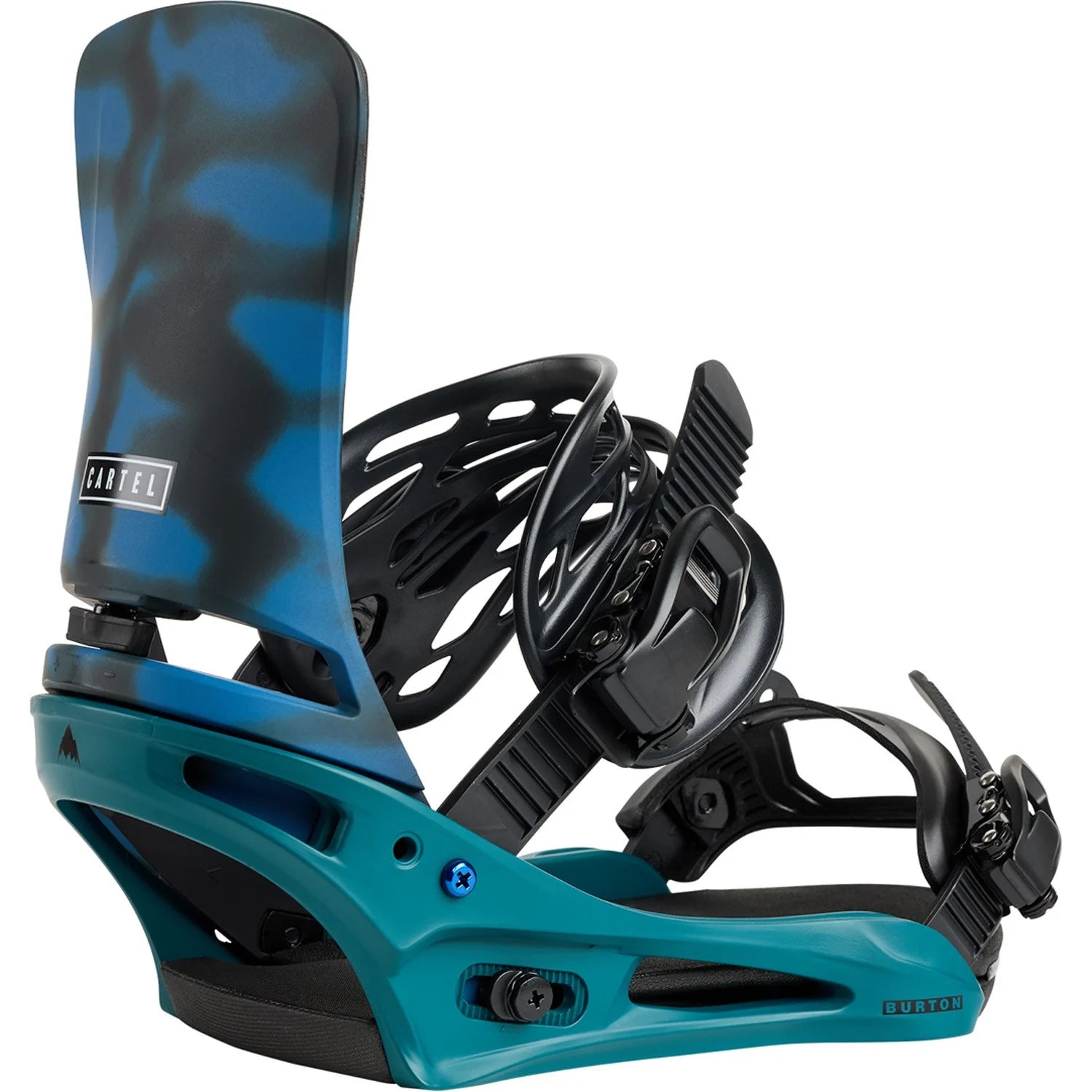 Burton Cartel Re:Flex Snowboard Bindings Mens 2026 Evergreen Shatter - Elevation107