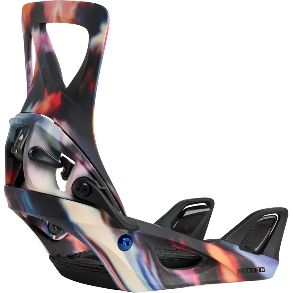 Burton Step On Re:Flex Snowboard Bindings Womens 2026 Floral Blur - Elevation107