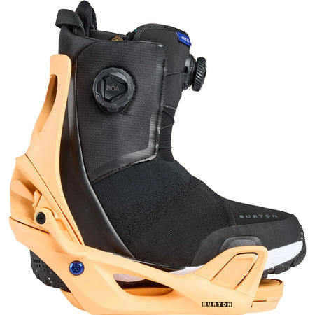 Burton Step On Re:Flex Snowboard Bindings Womens 2026 Orange Cream - Elevation107