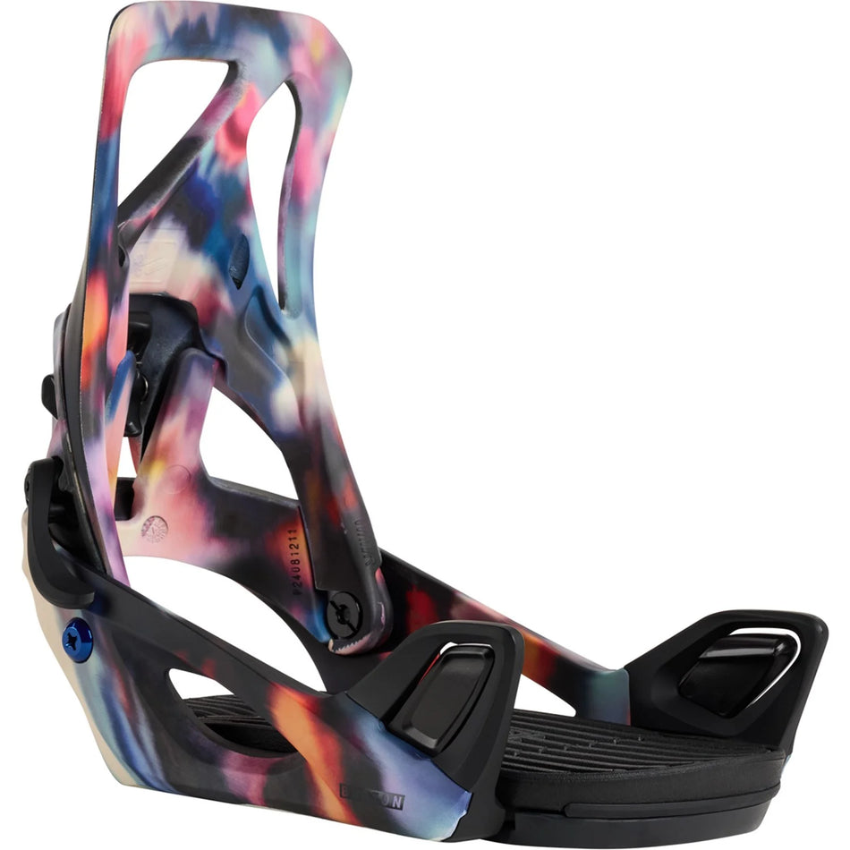 Burton Step On Re:Flex Snowboard Bindings Womens 2026 Floral Blur - Elevation107