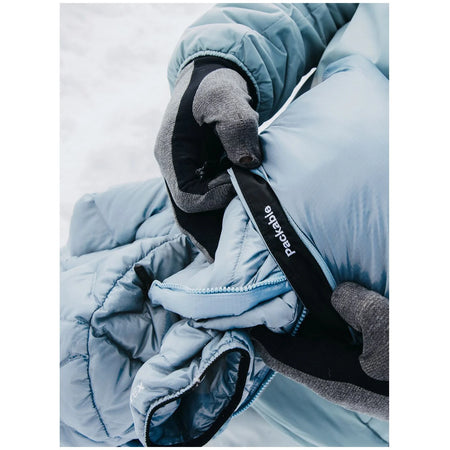 Burton [ak] Baker Hooded Down Jacket Mens 2025 Dusty Blue - Elevation107