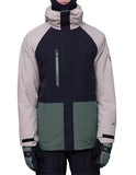 686 GORE-TEX Core Insulated Jacket Mens 2024 Putty Black / Cypress Green