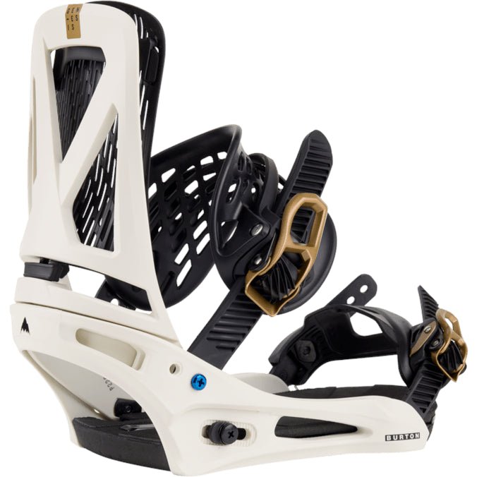 Burton Step On Genesis Snowboard Bindings Mens White / Gold - Elevation107
