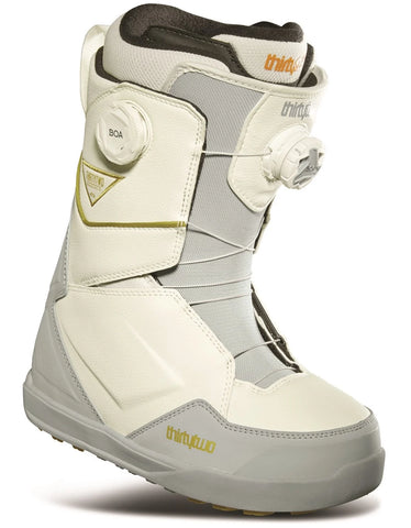 Thirtytwo Lashed Double Boa Snowboard Boots Womens 2024 White / Grey