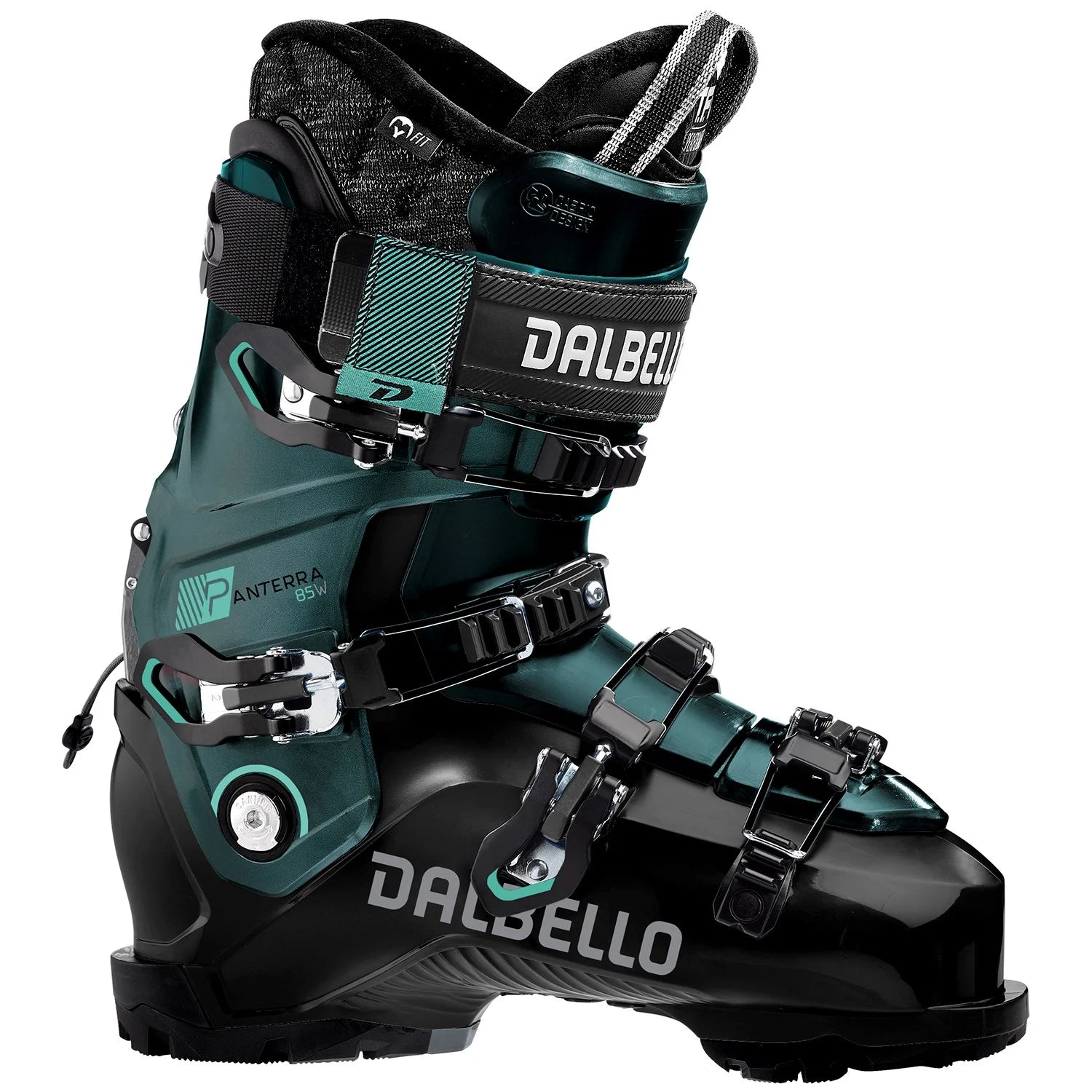 Dalbello Panterra 85 GW Ski Boots Womens Black / Opal Green - Elevation107