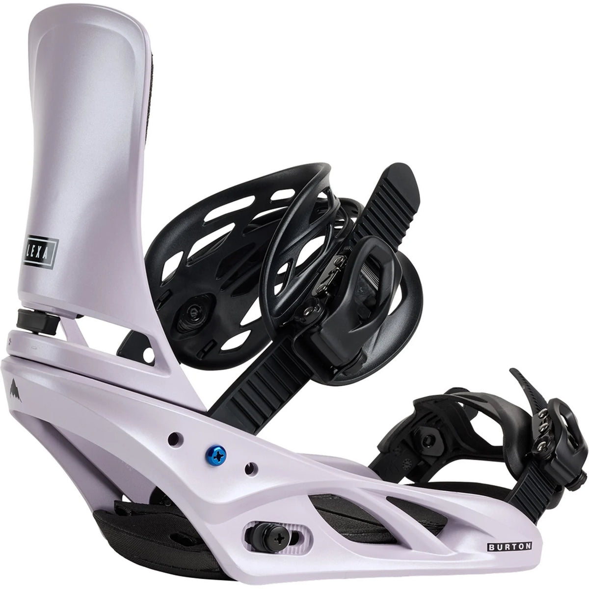 Burton Lexa Re:Flex Snowboard Bindings Womens 2026 Washed Lavender - Elevation107