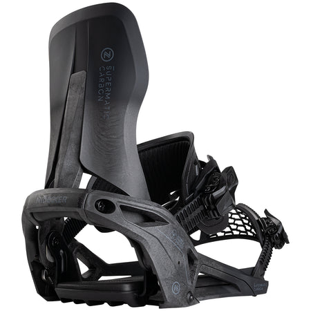 Nidecker Carbon Supermatic Snowboard Bindings 2026 Black - Elevation107