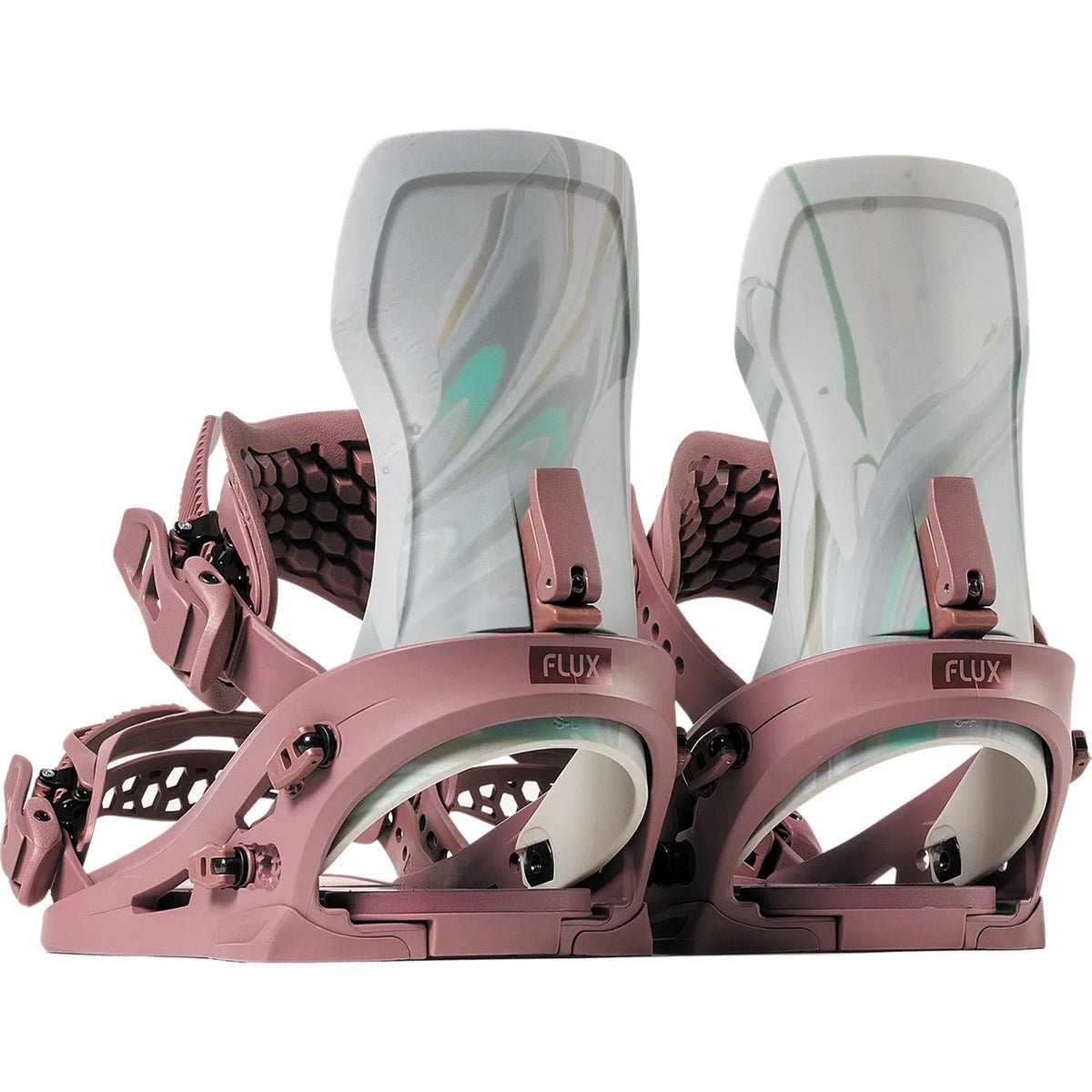 Flux XF Snowboard Bindings Womens 2026 Grey Dye - Elevation107
