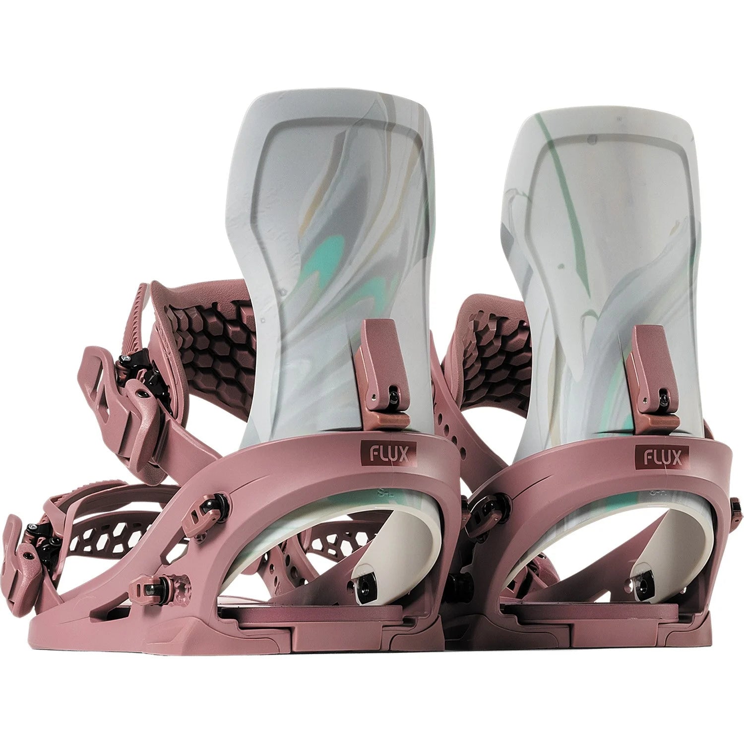 Flux XF Snowboard Bindings Womens 2026 Grey Dye - Elevation107