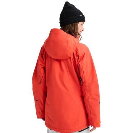 Burton Women's Reserve GORE - TEX 2L Insulated Jacket 2026 Fiesta Red - Elevation107