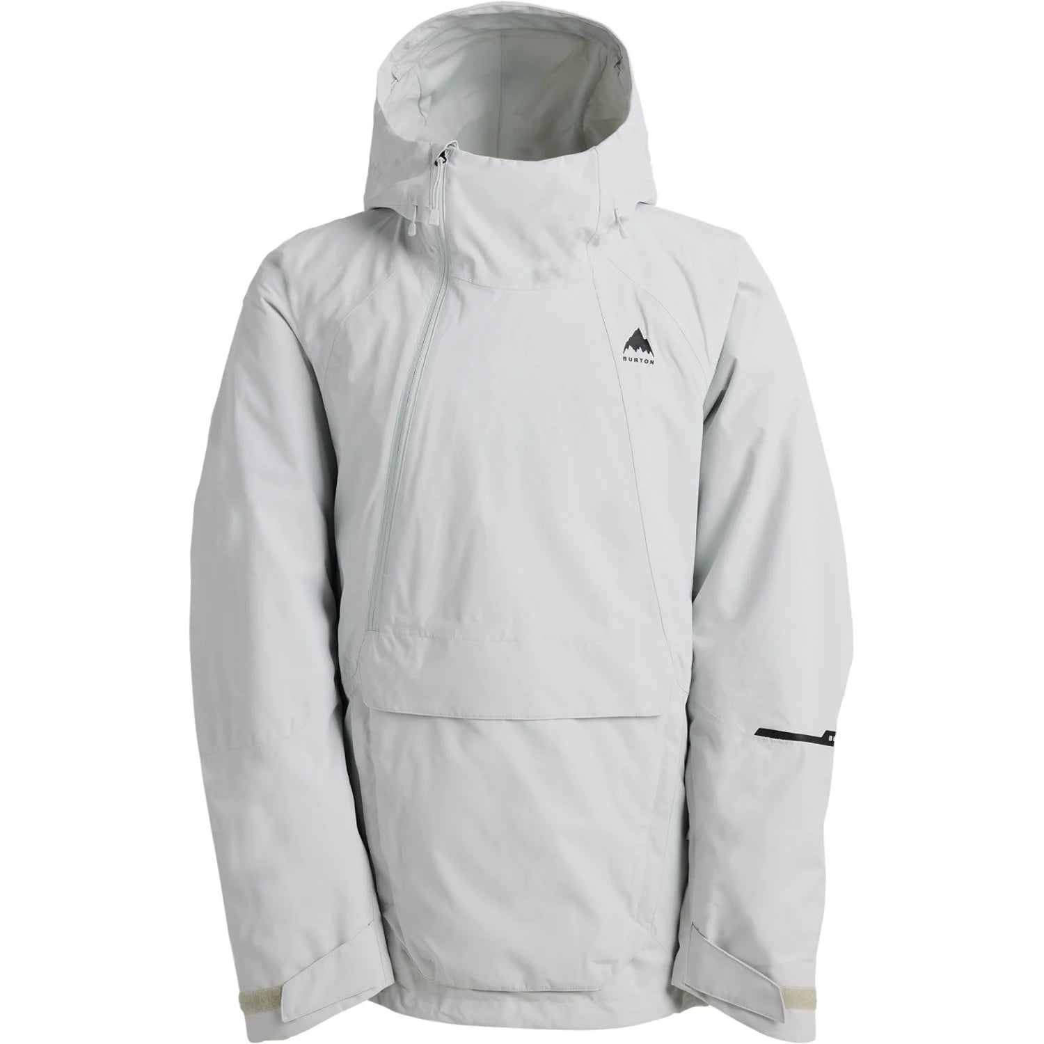 Burton Men's Reserve 2L Relaxed Anorak Jacket 2026 Grey Cloud - Elevation107