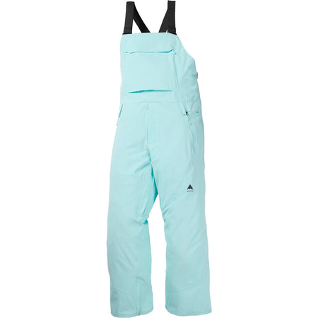 Burton Men's Reserve 2L Stretch Bib Pants 2026 Light Teal - Elevation107