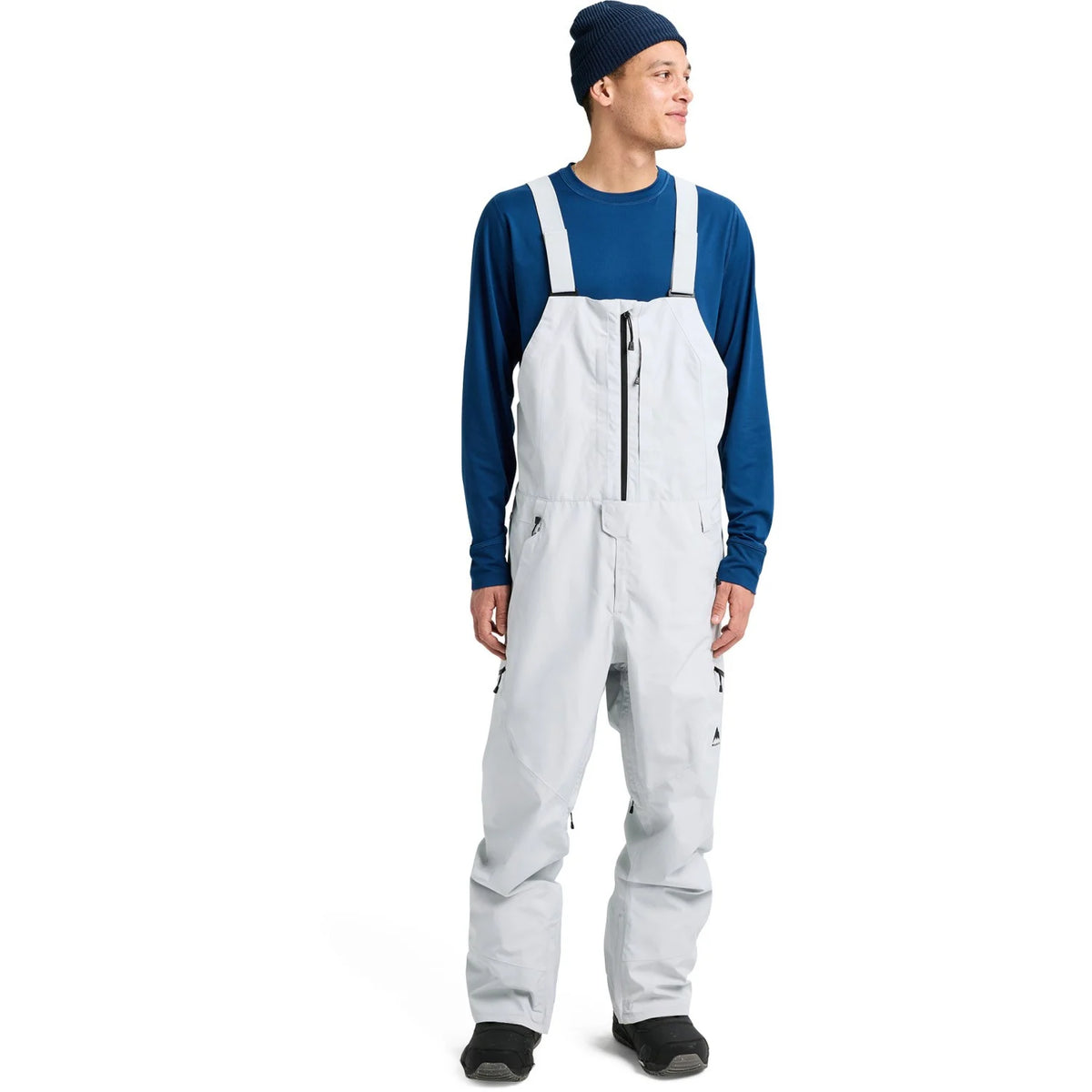 Burton Men's Reserve Gore - Tex 2L Bib Pants 2026 Grey Cloud - Elevation107