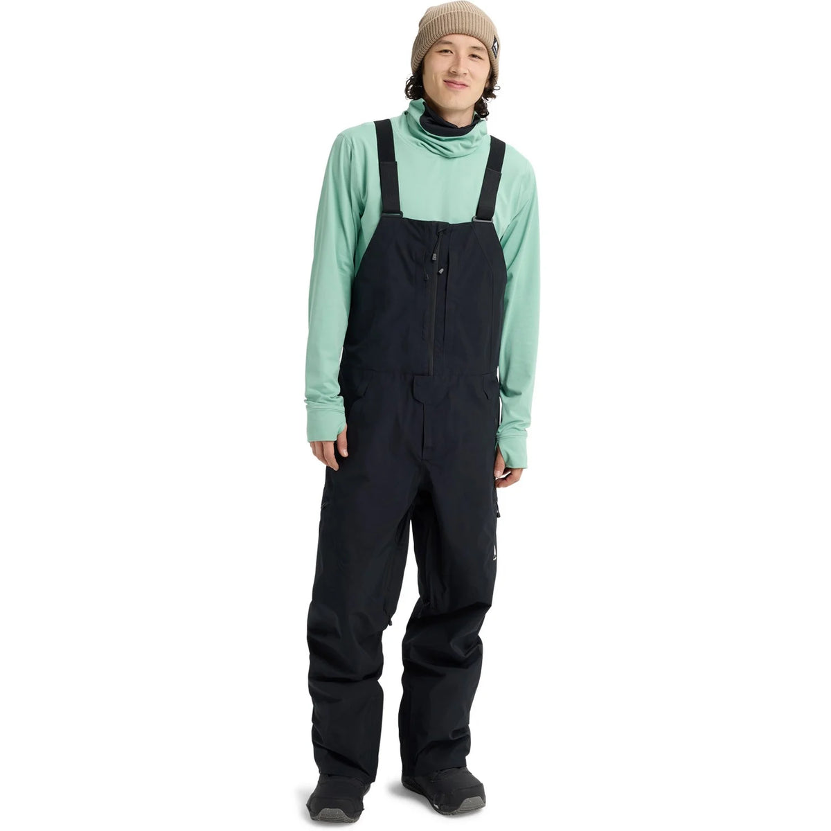 Burton Men's Reserve Gore - Tex 2L Bib Pants 2026 Black - Elevation107