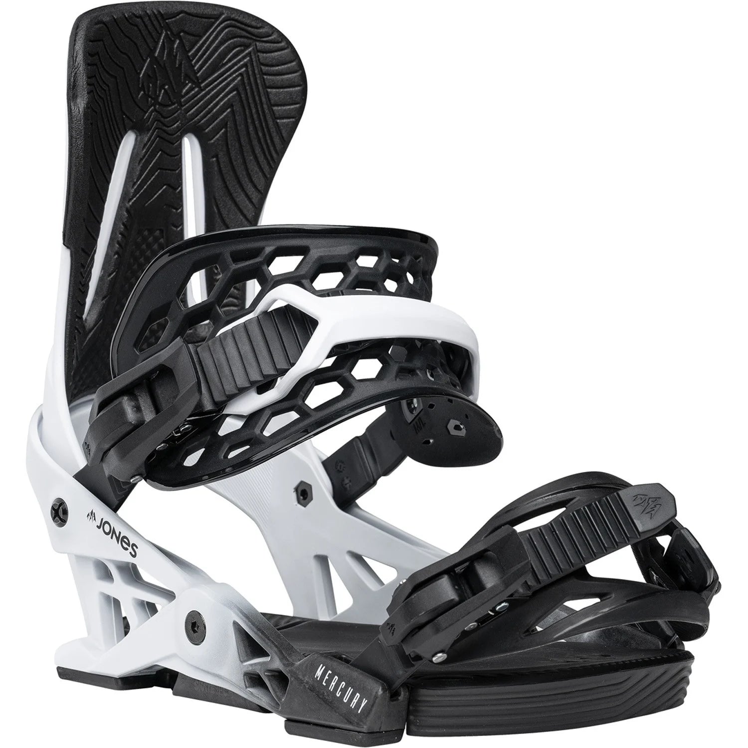 Jones Mercury Snowboard Bindings Mens 2026 Cloud White - Elevation107