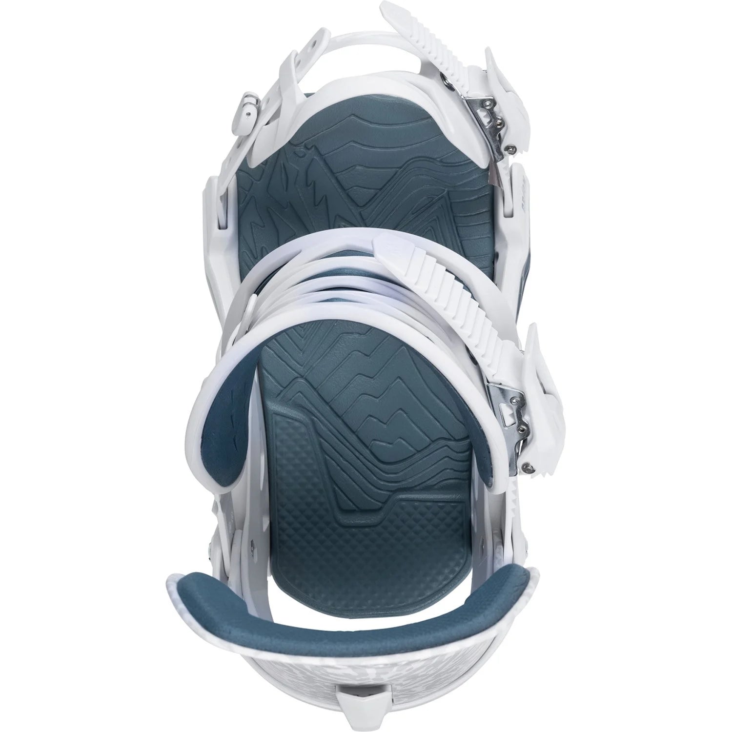 Jones Orion Snowboard Bindings Mens 2026 White Glacier Frost - Elevation107