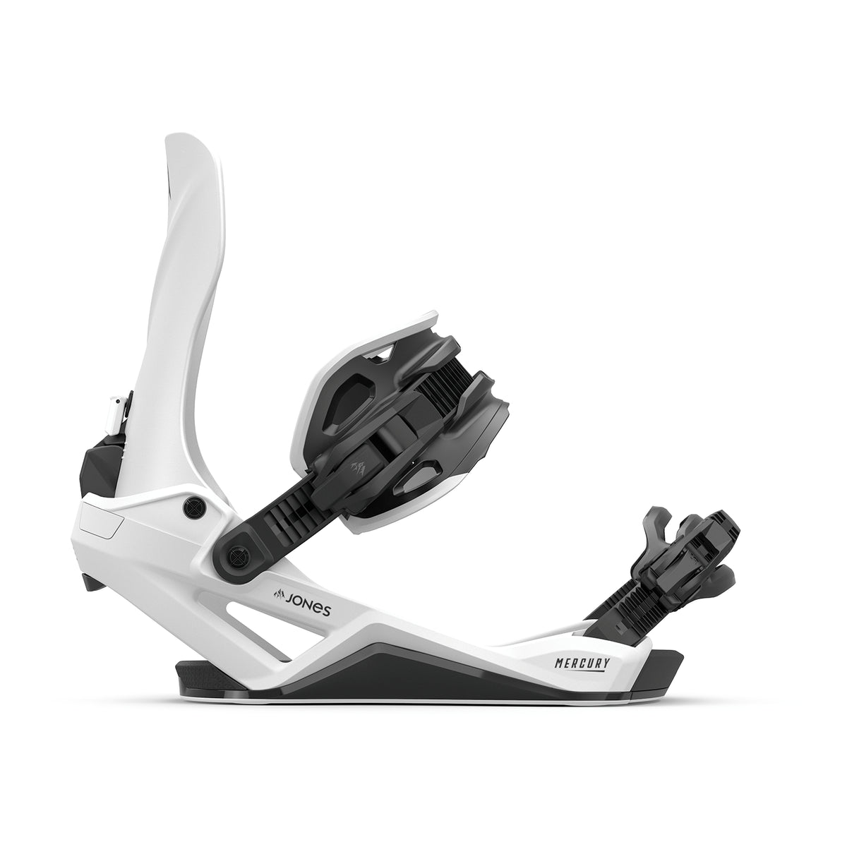 Jones Mercury FASE Snowboard Bindings 2026 Cloud White - Elevation107