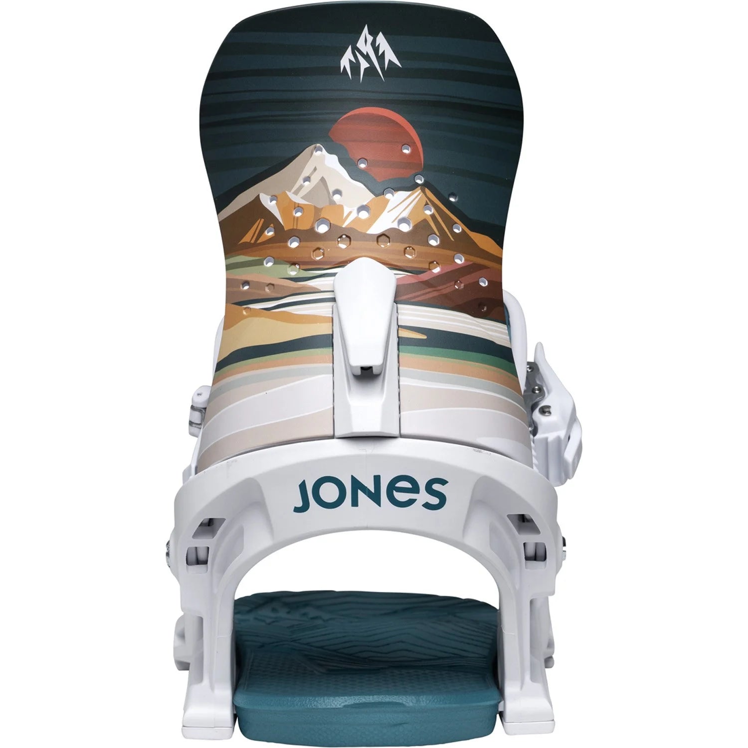 Jones Aurora Snowboard Bindings Womens 2026 Annie Brace White - Elevation107