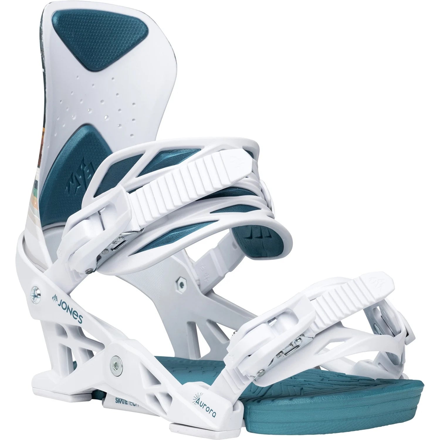 Jones Aurora Snowboard Bindings Womens 2026 Annie Brace White - Elevation107