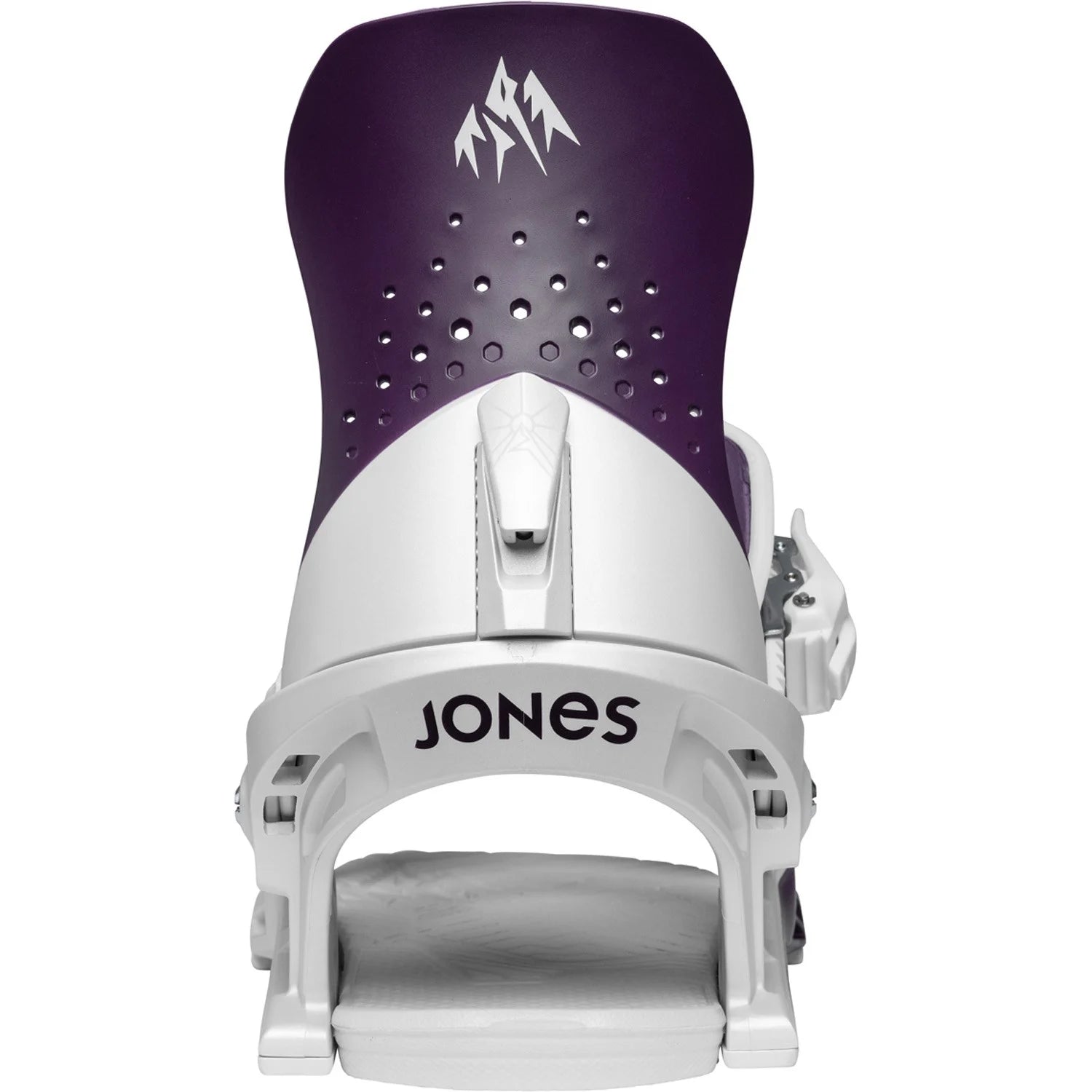 Jones Aurora Snowboard Bindings Womens 2026 Deep Purple White - Elevation107
